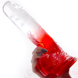 Two Toned Half and Jelly Selection - Dildo