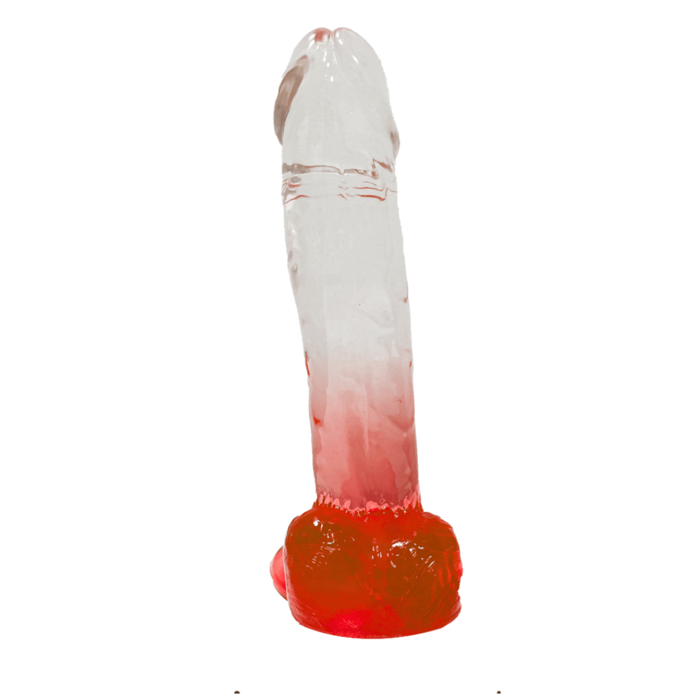 Two Toned Half and Jelly Selection - Dildo