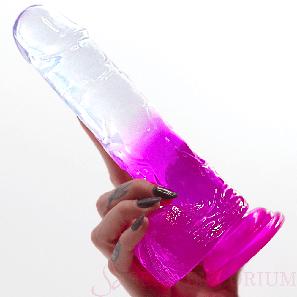 Two Toned Half and Jelly Selection - Dildo