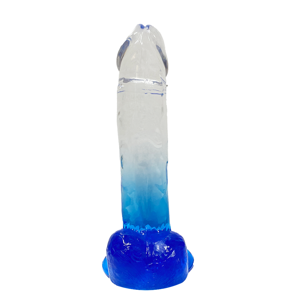 Two Toned Half and Jelly Selection - Dildo