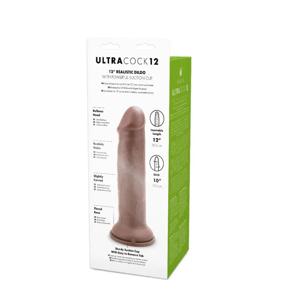 Ultra 12 Inch Caramel Cock - Save 25% - Fast Shipping - Dildo United Kingdom Stoke-on-trent