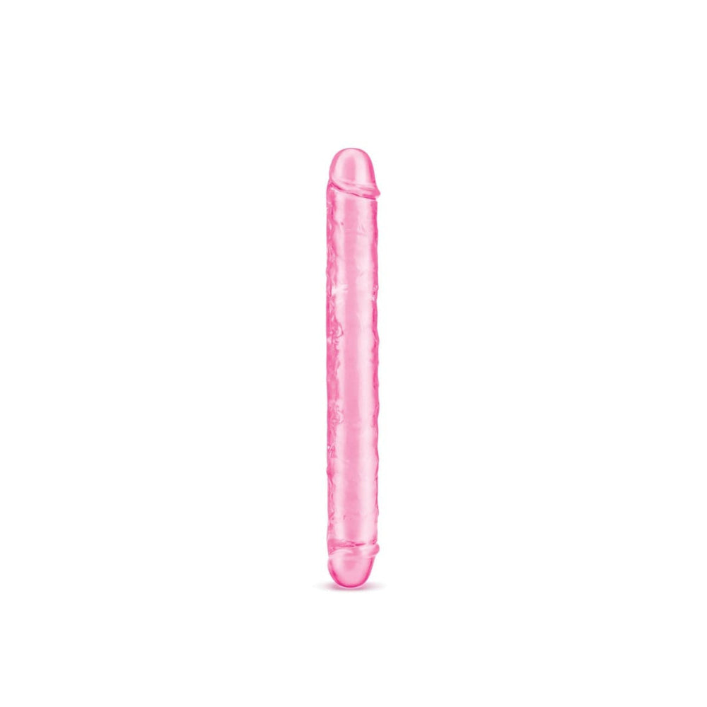 Ultra 12 Inch Pink Jelly Cock Double Ender