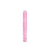 Ultra 12 Inch Pink Jelly Cock Double Ender - Save 25% - Fast Shipping - Dildo United Kingdom Stoke-on-trent
