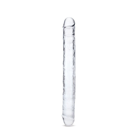 Ultra 15 Inch Clear Jelly Cock Double Ender