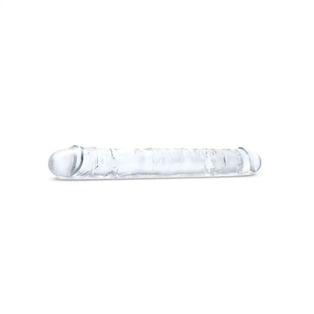 Ultra 15 Inch Clear Jelly Cock Double Ender - Save 25% - Fast Shipping - Dildo United Kingdom Stoke-on-trent