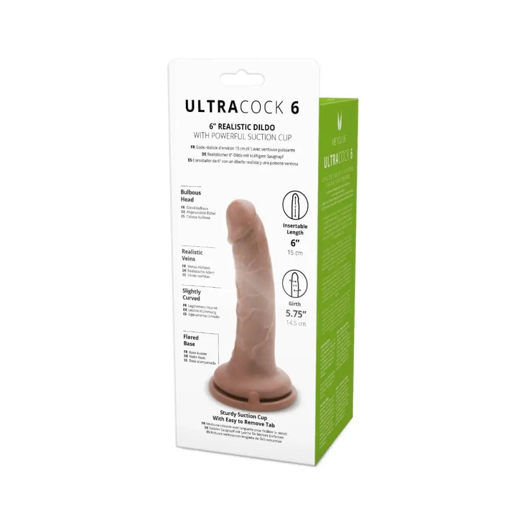 Ultra 6 Inch Caramel Cock - Save 25% - Fast Shipping - Dildo United Kingdom Stoke-on-trent