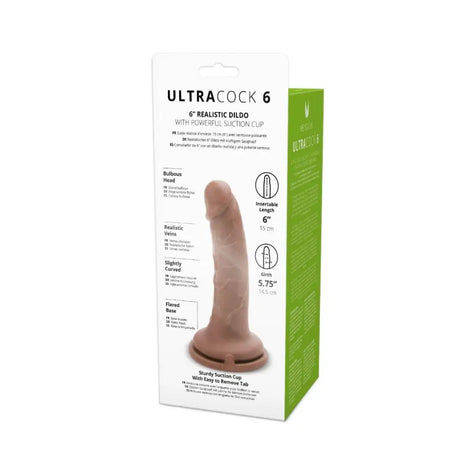 Ultra 6 Inch Caramel Cock - Save 25% - Fast Shipping - Dildo United Kingdom Stoke-on-trent
