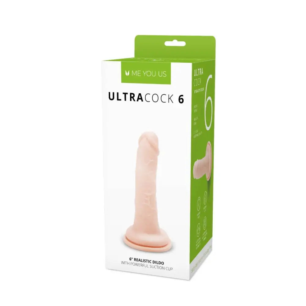 Ultra 6 Inch White Cock - Save 25% - Fast Shipping - Dildo United Kingdom Stoke-on-trent