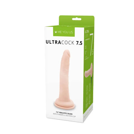 Ultra 7.5 Inch White Cock - Save 25% - Fast Shipping - Dildo United Kingdom Stoke-on-trent