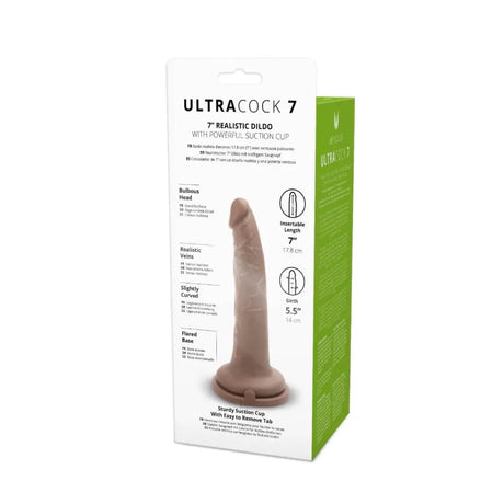 Ultra 7 Inch Caramel Cock - Save 25% - Fast Shipping - Dildo United Kingdom Stoke-on-trent