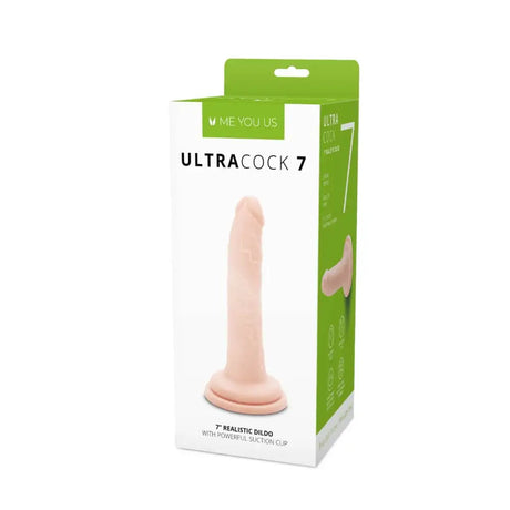 Ultra 7 Inch White Cock - Save 25% - Fast Shipping - Dildo United Kingdom Stoke-on-trent