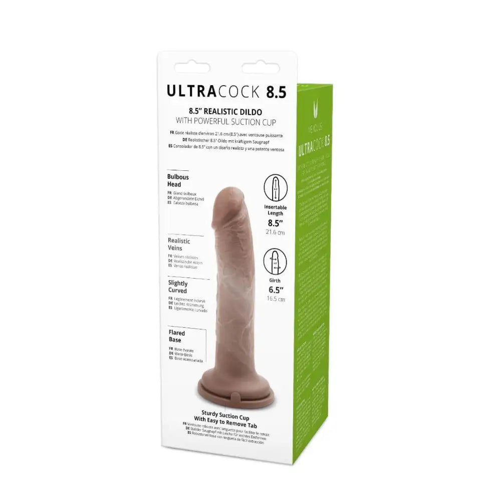 Ultra 8.5 Inch Caramel Cock - Save 25% - Fast Shipping - Dildo United Kingdom Stoke-on-trent