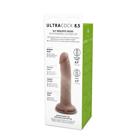 Ultra 8.5 Inch Caramel Cock - Save 25% - Fast Shipping - Dildo United Kingdom Stoke-on-trent