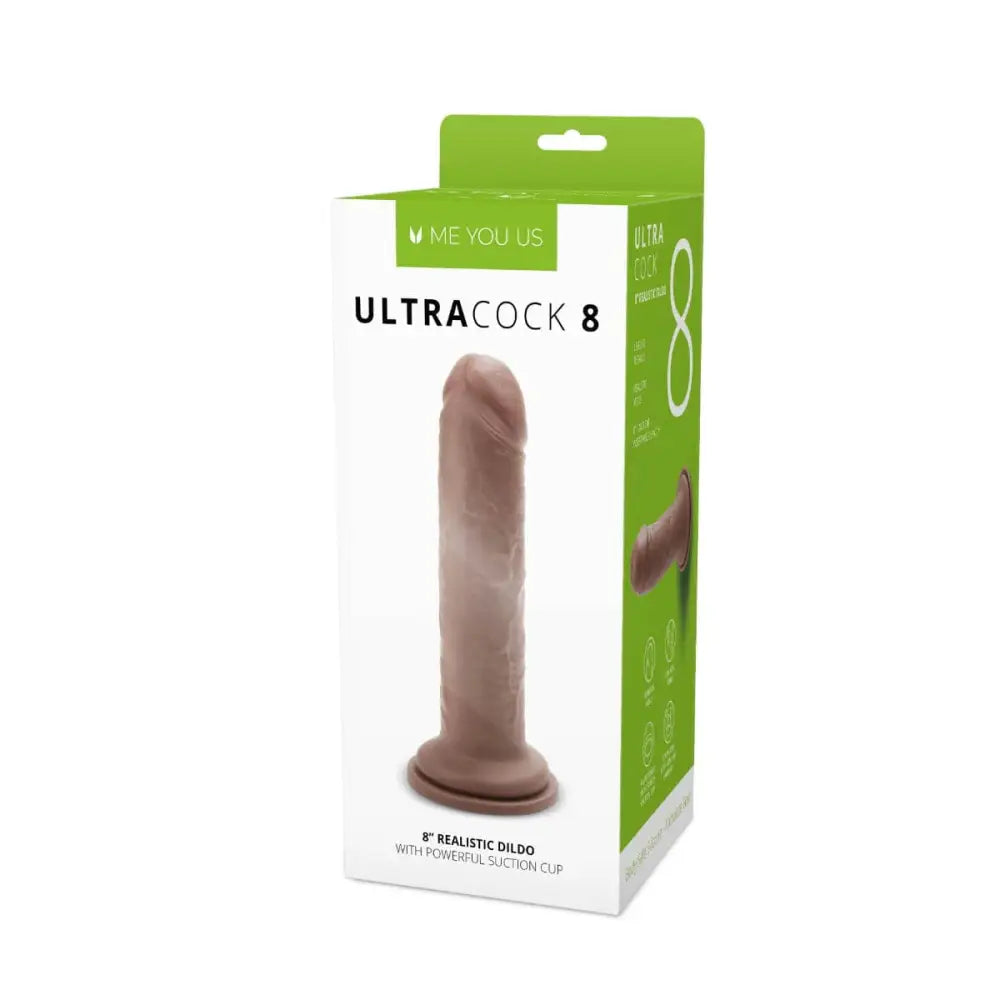 Ultra 8 Inch Caramel Cock - Save 25% - Fast Shipping - Dildo United Kingdom Stoke-on-trent