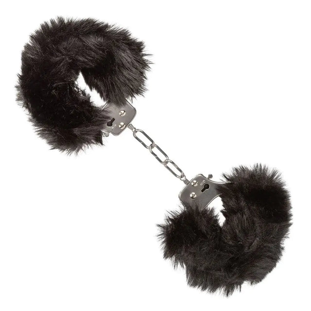 Ultra Fluffy Furry Cuffs Black - Save 15% - Fast Shipping - Sale United Kingdom Stoke-on-trent