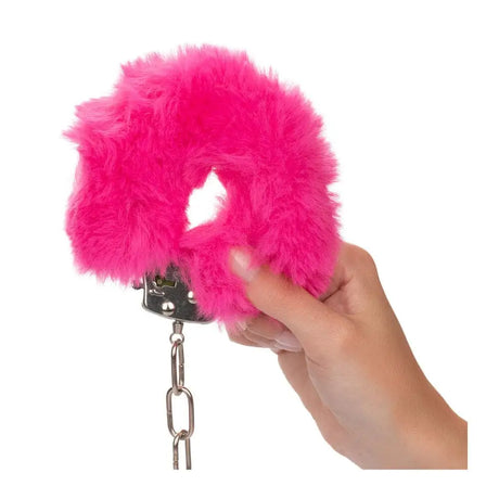 Ultra Fluffy Furry Cuffs Pink - Save 25% - Fast Shipping - Sale United Kingdom Stoke-on-trent