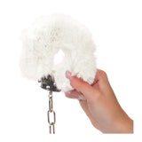 Ultra Fluffy Furry Cuffs White - Save 15% - Fast Shipping - Sale United Kingdom Stoke-on-trent