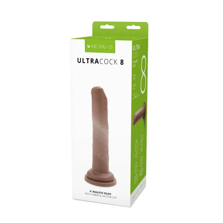 Ultra Uncut 8 Inch Caramel Cock - Save 25% - Fast Shipping - Dildo United Kingdom Stoke-on-trent