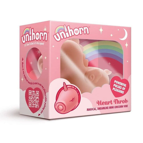 Unihorn Heart Throb Pulsating Unicorn Vibe - Save 30% - Vibrator