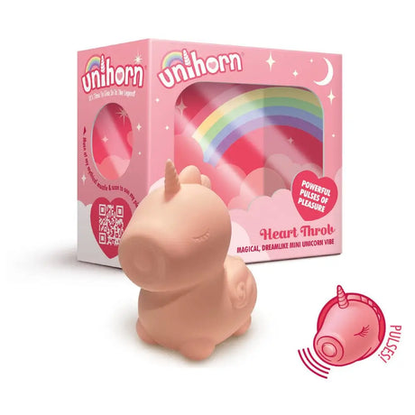 Unihorn Heart Throb Pulsating Unicorn Vibe - Save 30% - Fast Shipping - Vibrator United Kingdom Stoke-on-trent