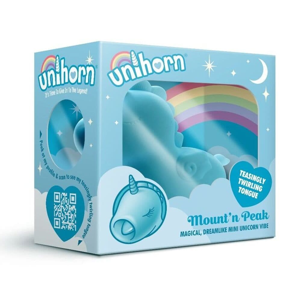 Unihorn Mountn Peak Twirling Tongue Unicorn Vibe - Save 25% - Vibrator