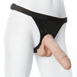 Vaculock 8 Inch Realistic Cock with Ultra Harness - Save 30% - Vaculock with - Fast Shipping - Dildo United Kingdom Stoke-on-trent