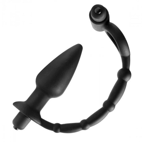 Viaticus Dual Cock Ring and Anal Plug Vibrator - Save 30% - Dildos