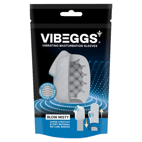 Vibeggs - Blow Misty - Vibrating Masturbation Sleeve - Save 25% - Vibeggs - Fast Shipping - Sale United Kingdom Stoke-on-trent