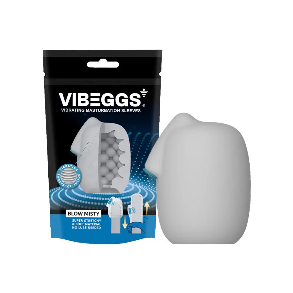 Vibeggs - Blow Misty - Vibrating Masturbation Sleeve - Save 25% - Vibeggs - Fast Shipping - Sale United Kingdom Stoke-on-trent