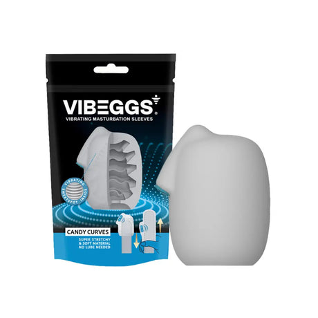 Vibeggs - Candy Curves - Vibrating Masturbation Sleeve - Save 25% - Vibeggs - Fast Shipping - Sale United Kingdom Stoke-on-trent