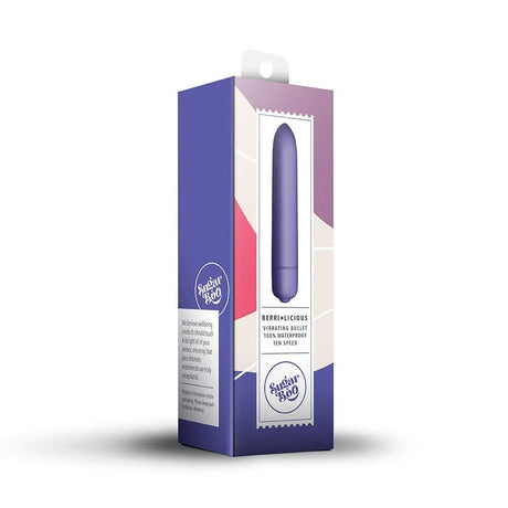 Vibrating Bullet Sugar Baby Lilac - Save 25% - Fast Shipping - Vibrator United Kingdom Stoke-on-trent