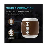 Vibrating Dual End Stroker Male Masturbator Textured Sex Toy Men Honey Play Box - Save 15% - Sale United Kingdom Stoke-on-trent