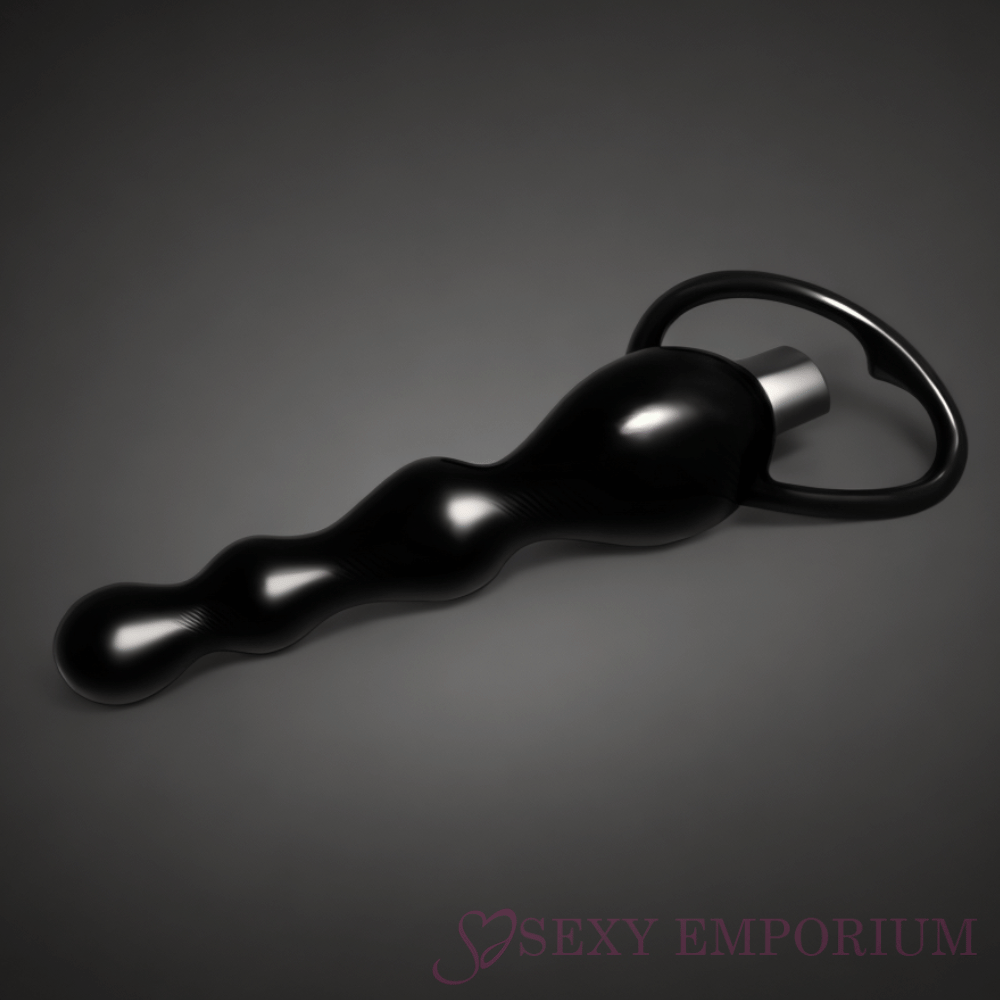 Vibrating Prostate Massager Anal Beads Black - Save 20% - Best Sex Toys - Dildo