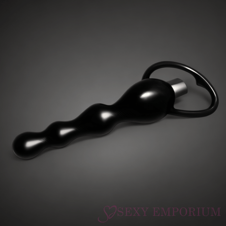 Vibrating Prostate Massager Anal Beads Black - Save 20% - Best Sex Toys - Dildo