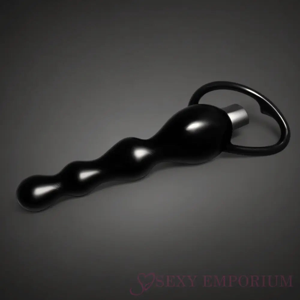 Vibrating Prostate Massager Anal Beads Black - Save 20% - Fast Shipping - Dildo United Kingdom Stoke-on-trent