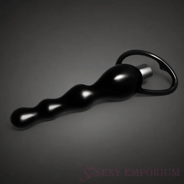 Vibrating Prostate Massager Anal Beads Black - Save 20% - Fast Shipping - Dildo United Kingdom Stoke-on-trent