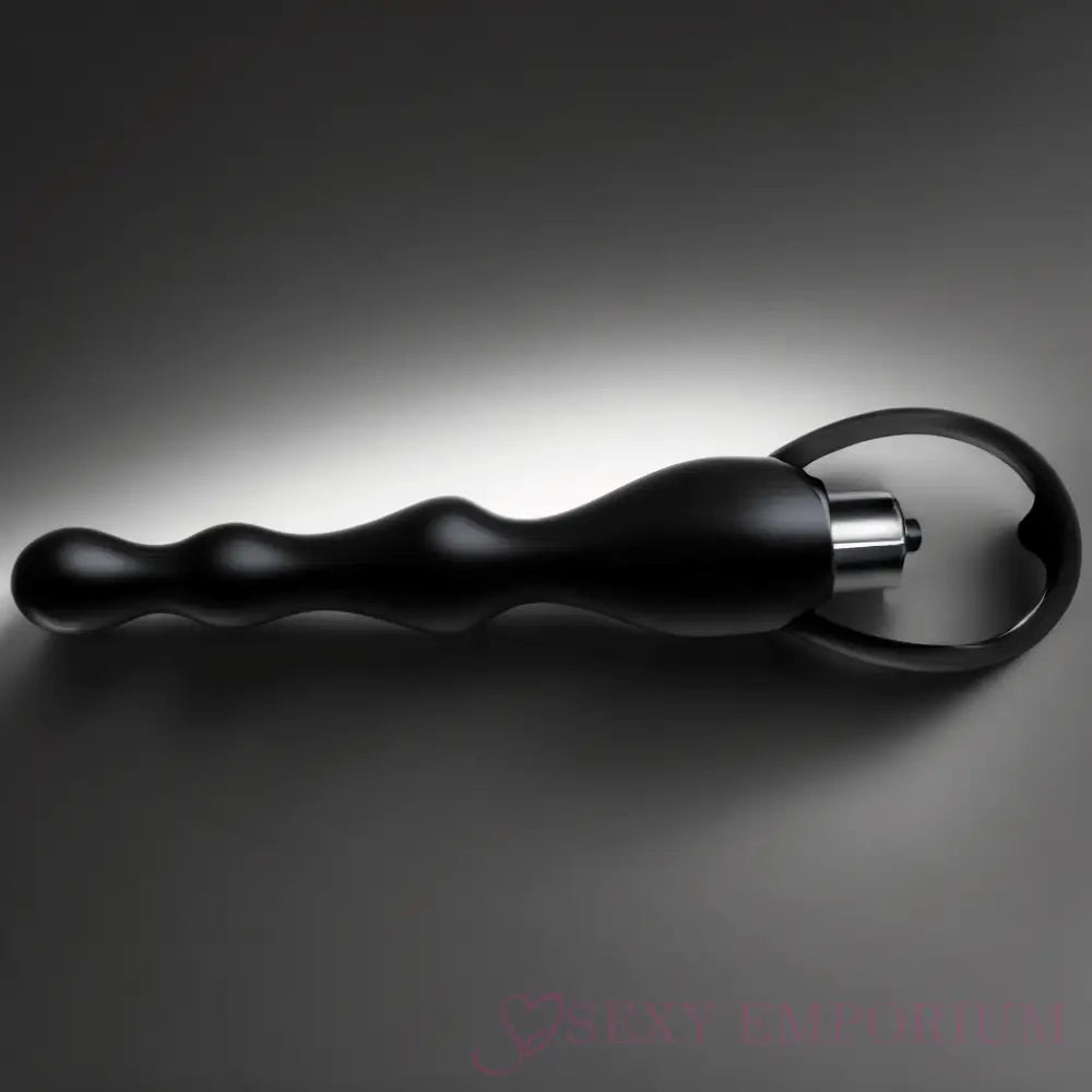 Vibrating Prostate Massager Anal Beads Black - Save 20% - Fast Shipping - Dildo United Kingdom Stoke-on-trent