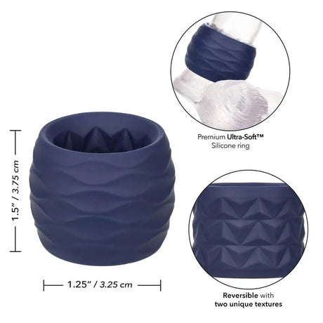 Viceroy Reverse Endurance Silicone Cock Ring - Save 30% - Fast Shipping - Sale United Kingdom Stoke-on-trent