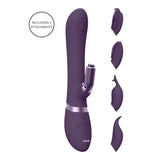 Vive Etsu Interchangeable Rabbit Vibrator Purple - Save 30% - Fast Shipping - United Kingdom Stoke-on-trent