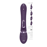 Vive Etsu Interchangeable Rabbit Vibrator Purple - Save 30% - Fast Shipping - United Kingdom Stoke-on-trent