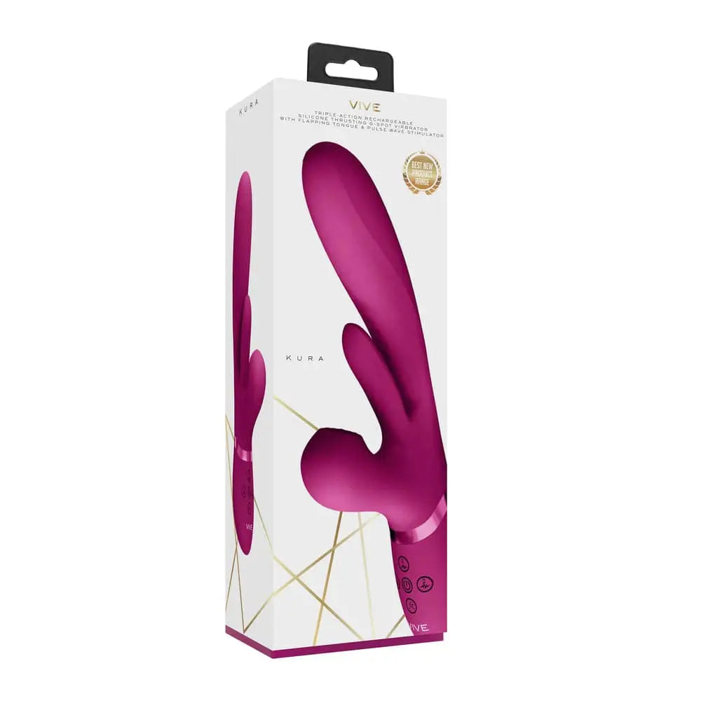 Vive Kura Triple Action Stimulator - Save 30% - Fast Shipping - Sale United Kingdom Stoke-on-trent