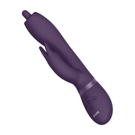 Vive Nilo Purple Pinpoint Rotating g Spot Rabbit - Save 30% - Vibrator