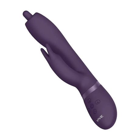 Vive Nilo Purple Pinpoint Rotating g Spot Rabbit - Save 30% - g - Fast Shipping - Vibrator United Kingdom Stoke-on-trent