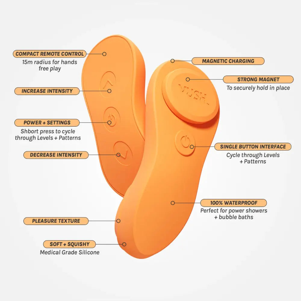 Vush - Couples Play - Luna - Save 20% - Fast Shipping - Vibrator United Kingdom Stoke-on-trent