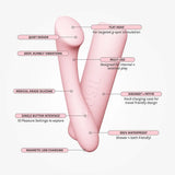 Vush - Pop Shine Pink - Save 15% - Fast Shipping - Vibrator United Kingdom Stoke-on-trent