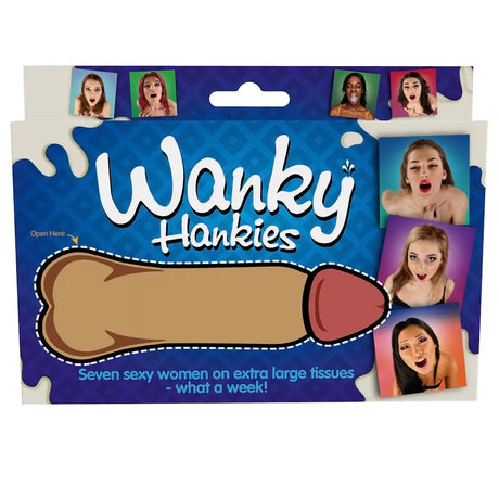 Wanky Hankies Masturbation Aid Sexy Tissues Better Sex for Men Gift Novelty - Fun and Games - Save 25% - for - Sale United Kingdom