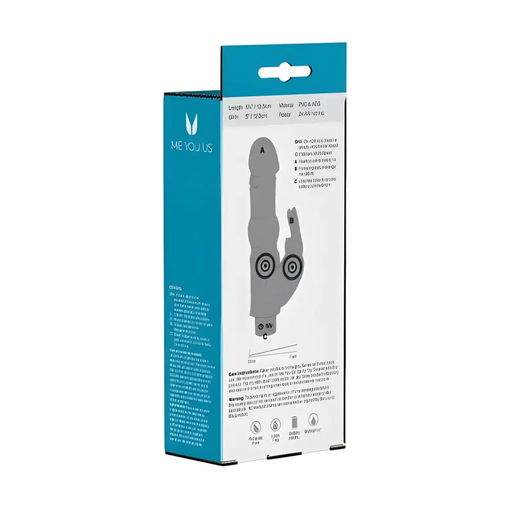 Waterproof Dual Motor Rabbit Vibrator Purple - Sex Toys - Save 25% - Fast Shipping - United Kingdom Stoke-on-trent