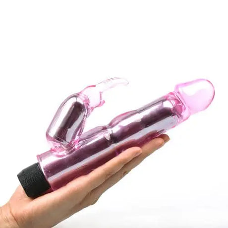 Waves of Pleasure Crystal Pink Rabbit Vibrator - Save 25% - of - Fast Shipping - United Kingdom Stoke-on-trent