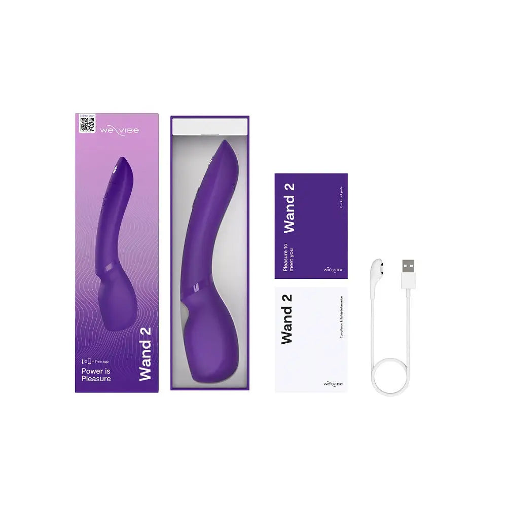 We-vibe Wand 2 Purple - We-vibe - Fast Shipping - Classic Vibrators United Kingdom Stoke-on-trent
