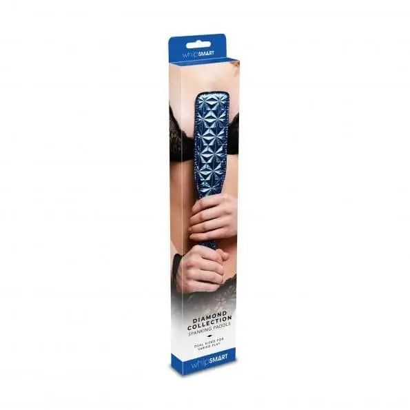Whip Smart Diamond Paddle Blue - Sex Toys - Save 25% - Diamond Paddle - Fast Shipping - Sale United Kingdom Stoke-on-trent